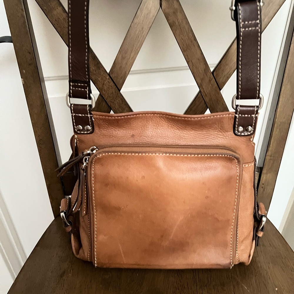 Fossil Patchwork Shoulder Bag - image 4